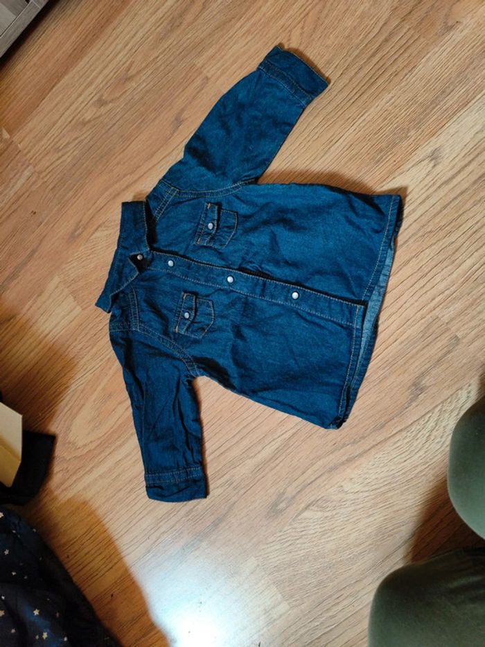 Chemise jean 3 mois Kiabi