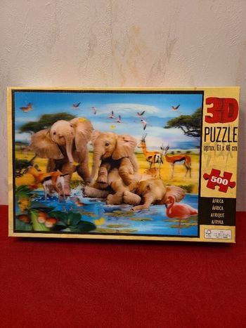 Puzzle 3D 500 pièces