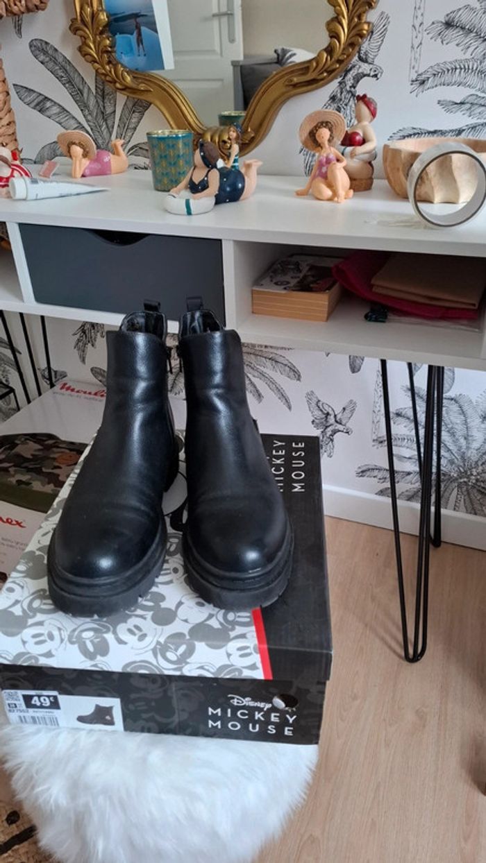 Bottines mickey - photo numéro 2