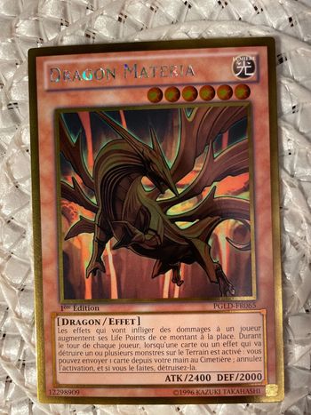 PGLD-FR065 - Dragon Materia - Yu-Gi-Oh