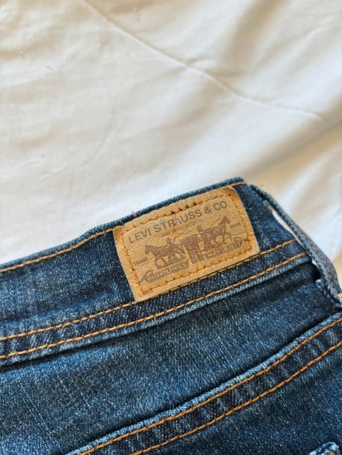 Jean Levi’s 505 straight leg droit bleu foncé vintage y2k 00s taille 44/46 2XL/3XL - photo numéro 16