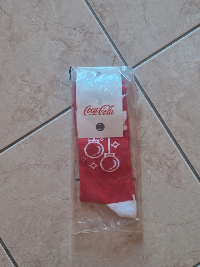Chaussette coca cola noel