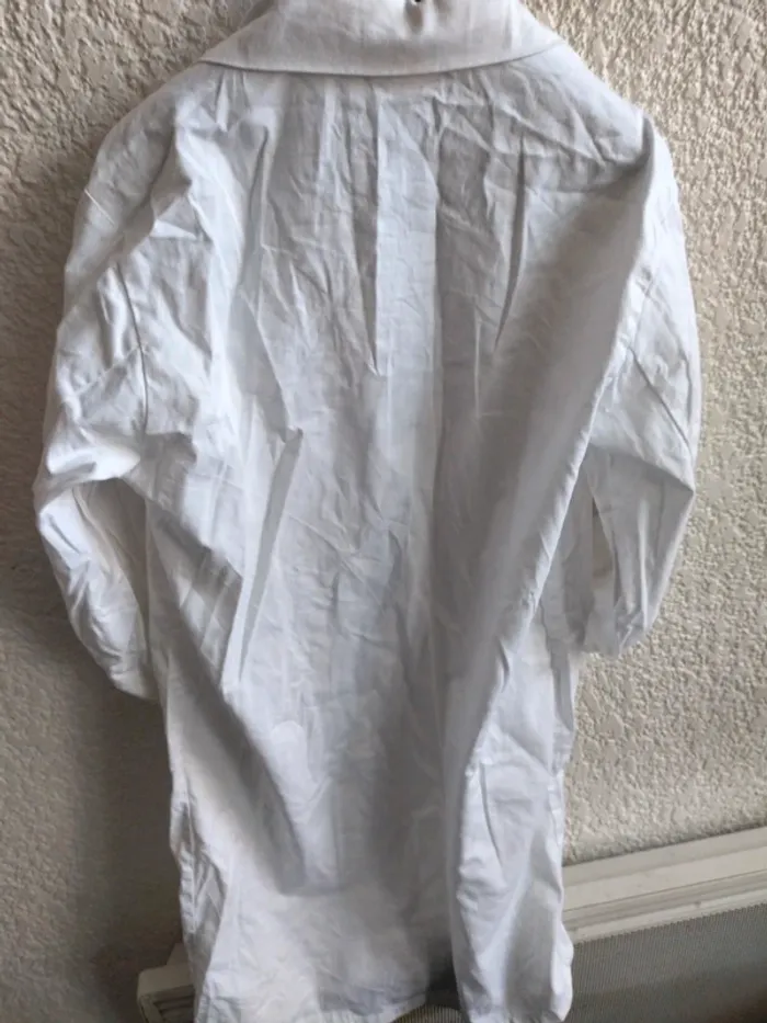 Blouse blanche chimie t 42 - photo numéro 8