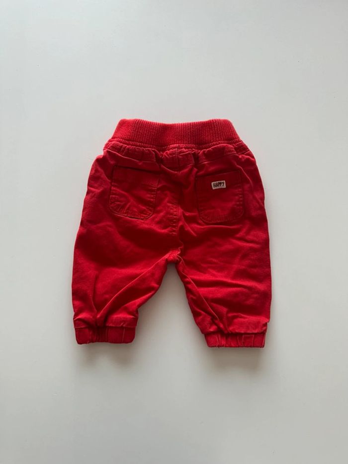 Pantalon rouge garçon - 3 mois - Tape à l’œil - photo numéro 6