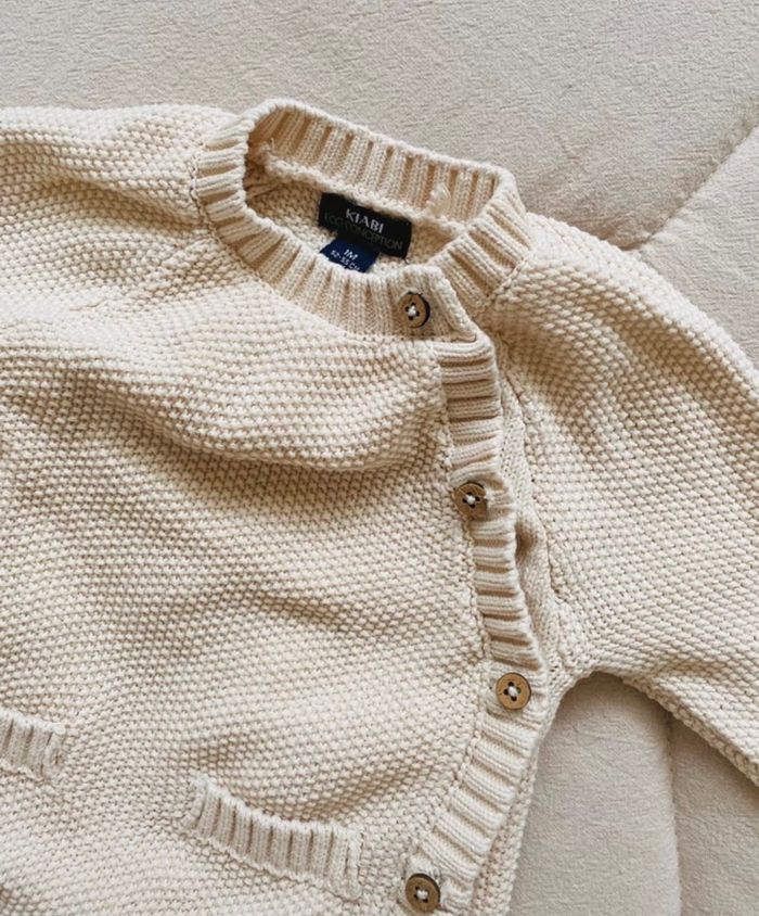 Brassière pull Kiabi beige comme neuve 1 mois - photo numéro 2