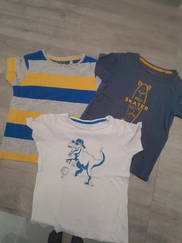 Lot 3 t-shirt manche courte