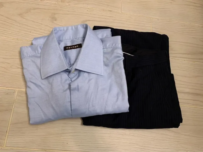 Chemise homme et 2 pantalons