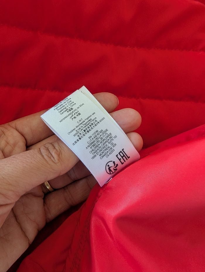 Doudoune sans manches Hugo boss 5 ans - photo numéro 8