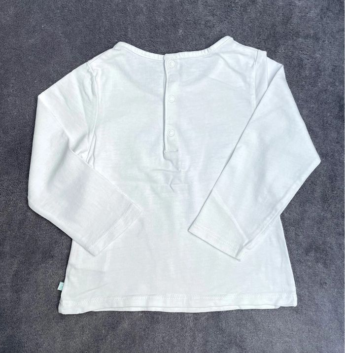 Tee-shirt fille 12 mois, okaidi obaibi - photo numéro 4