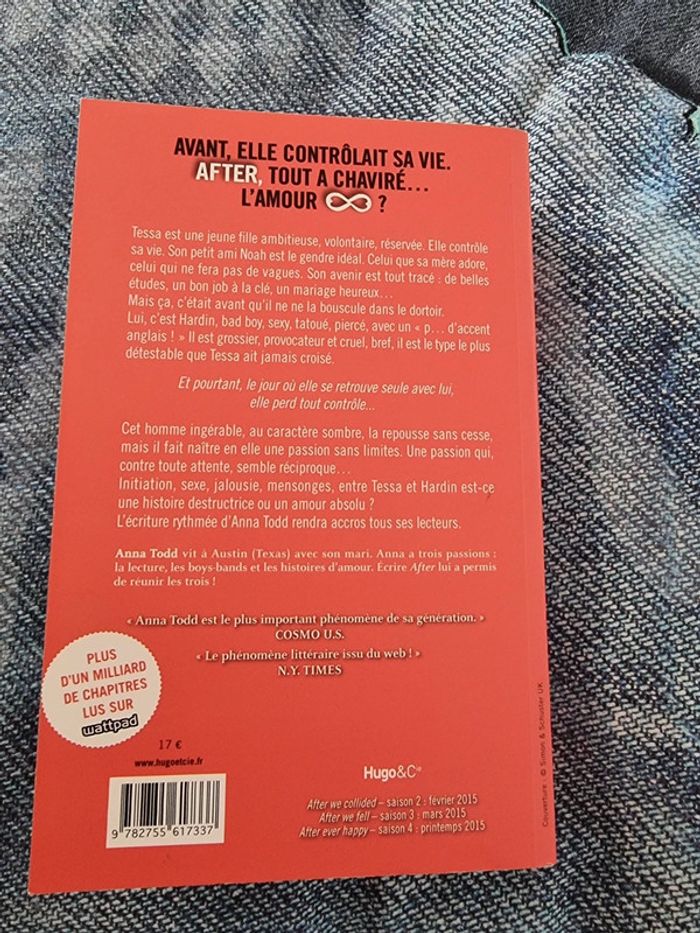 After tome 1 Anna Todd - photo numéro 3