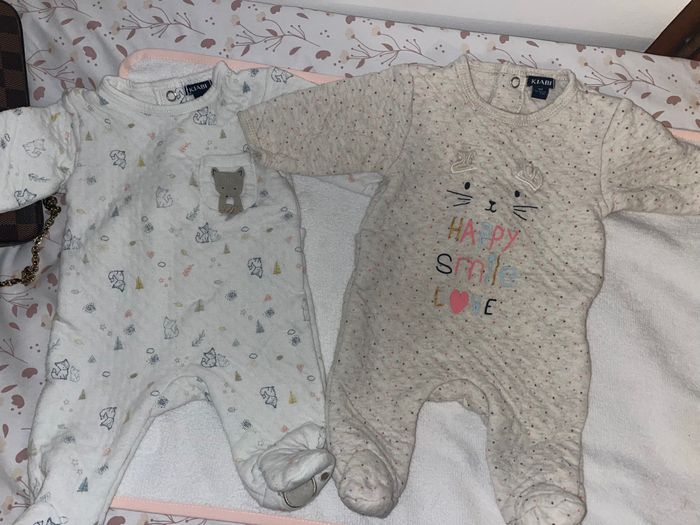 Lot de pyjama 1 mois