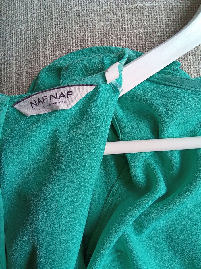 Jolie combishort vert menthe Naf Naf - photo numéro 6
