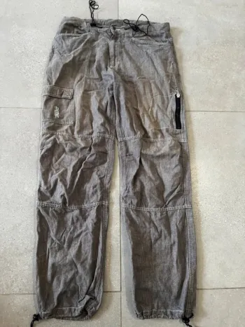 Pantalon marron complices, réglable, 44x105cm