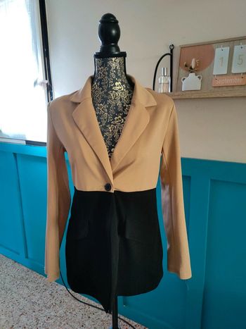 Blazer bi- couleur