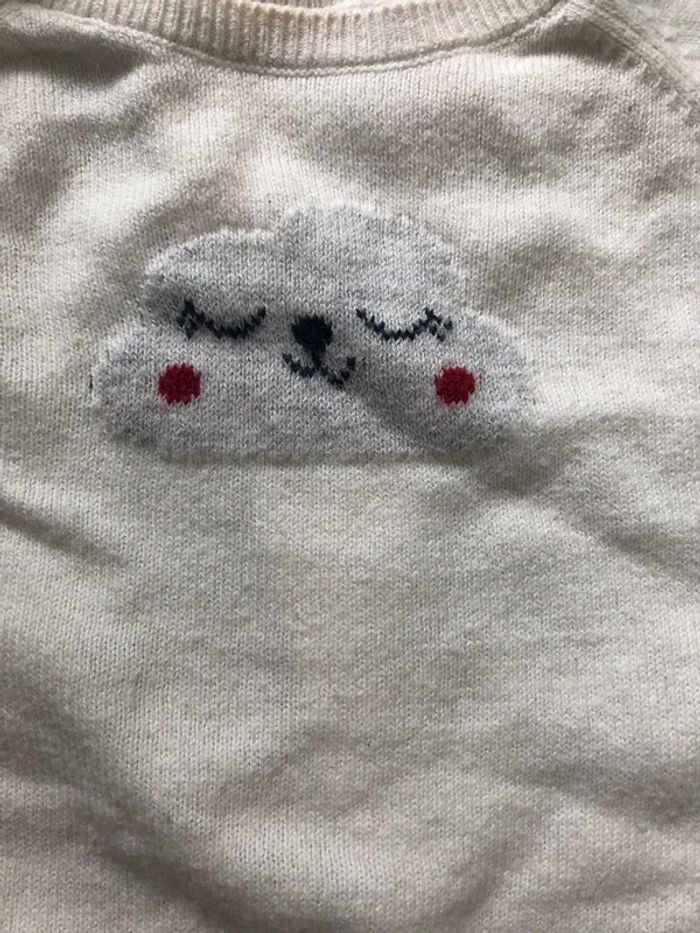 Pull coton et laine Bout’chou 9 mois - photo numéro 2