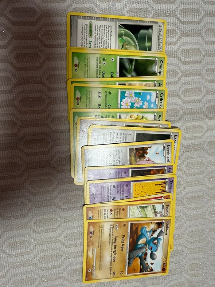 Lot de 20 cartes Pokémon série Platine #5