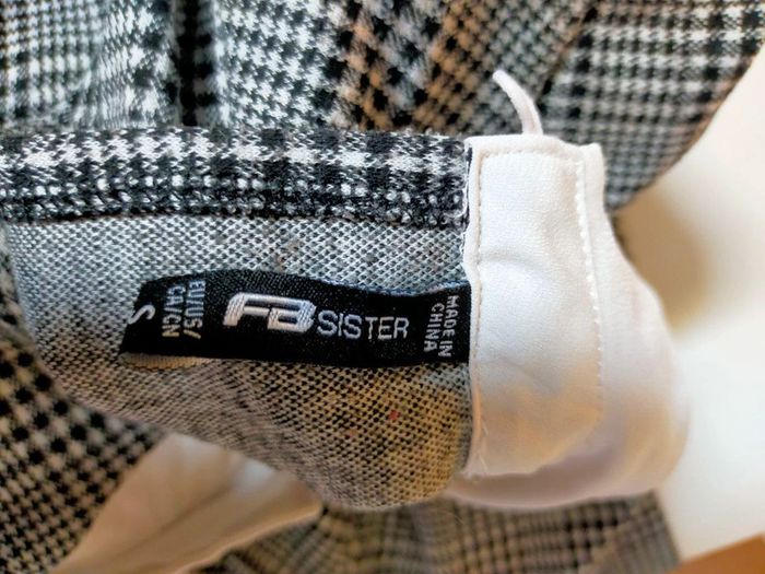 Haut à col chemise effet superposé – FB Sister – Femme – Taille S - photo numéro 6