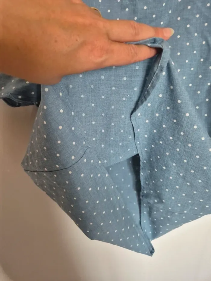 Blouse Cerise Blue taille S - photo numéro 7