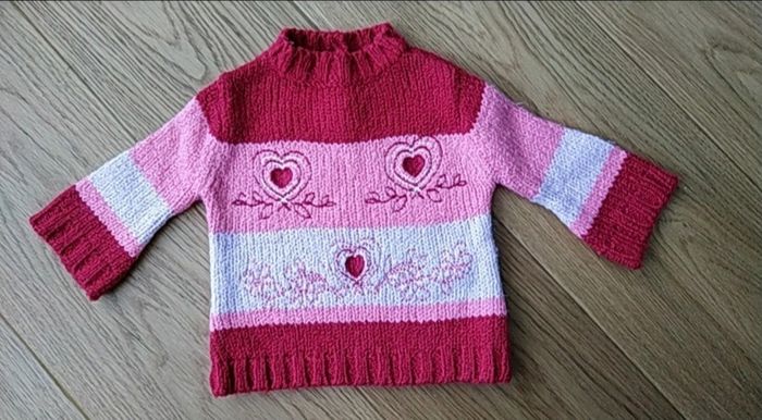 Lot de pulls fille 3 mois - photo numéro 3