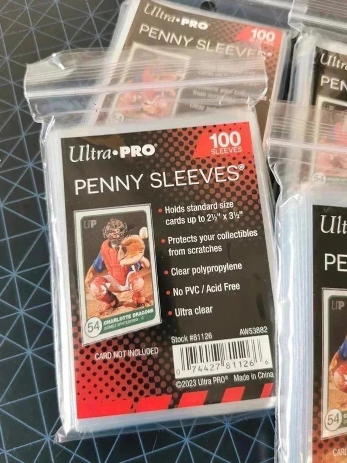Ultra Pro 100 Sleeves Standard (Lot de 4) Neuf - photo numéro 2