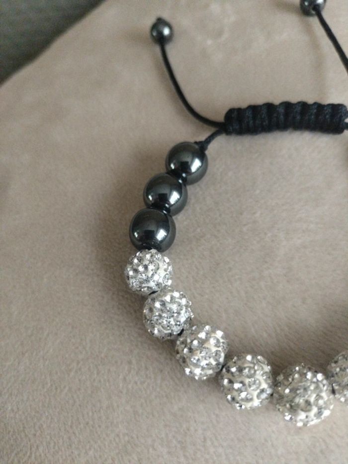 Bracelet strass neuf ajustable - photo numéro 4
