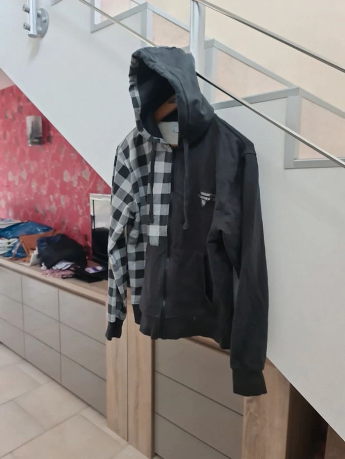 Sweat à capuche homme taille S - photo numéro 3