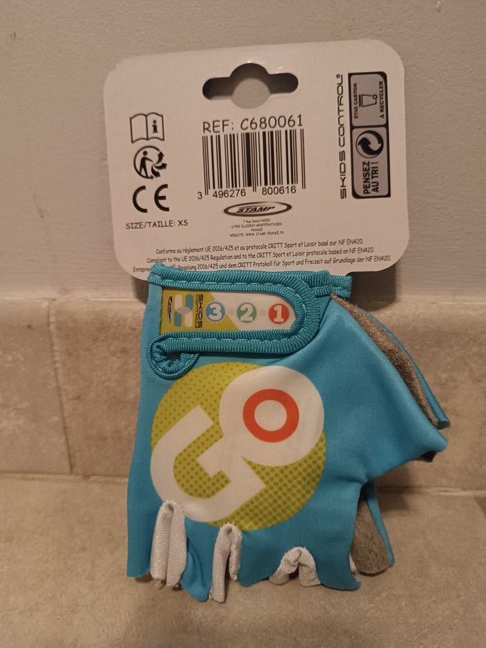 Gants vélo enfants Shoxs Kids Control XS neuf - photo numéro 2