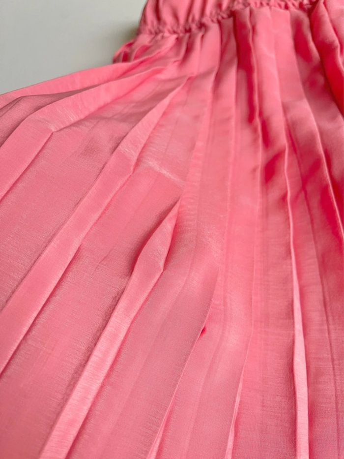 Jupe plissée rose Monoprix taille 14 ans neuve & étiquettée - photo numéro 4