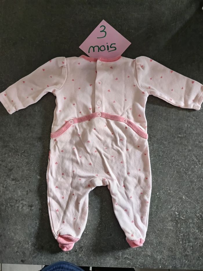 Pyjama licorne 3 mois - photo numéro 4