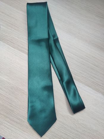 Cravate verte brillante 