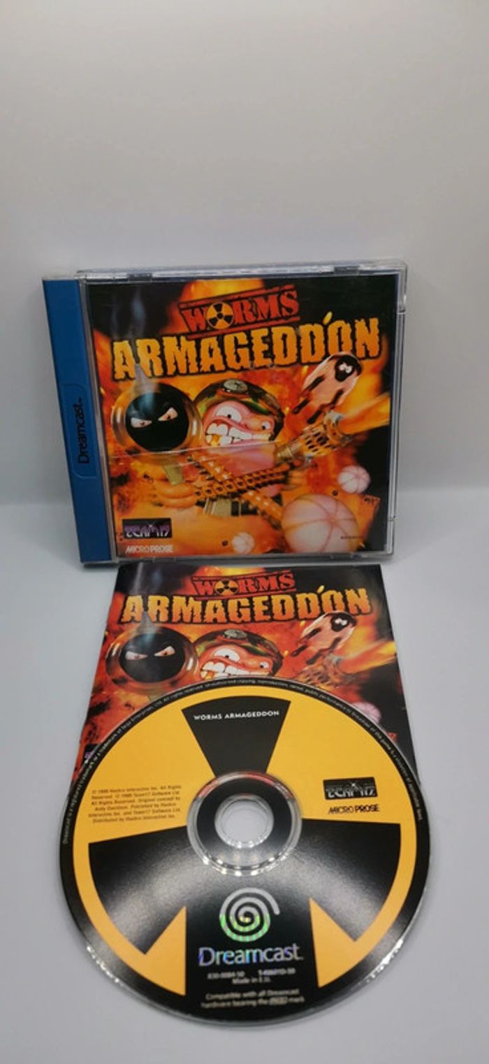 Jeux dreamcast worms edition Armageddon - photo numéro 6