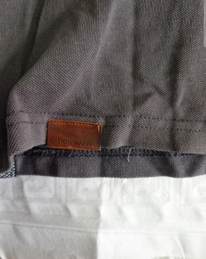 Aston Martin Polo Taille L Vintage Racing Style - photo numéro 5