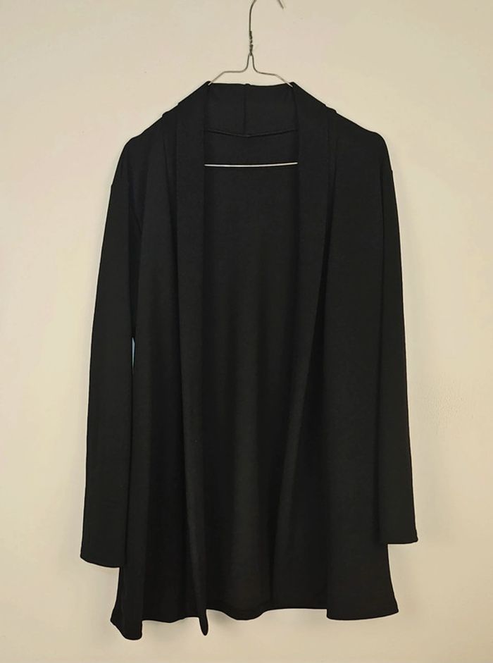 Veste mi-longue noire