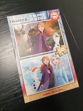 Puzzles en bois Reines des neiges Educa