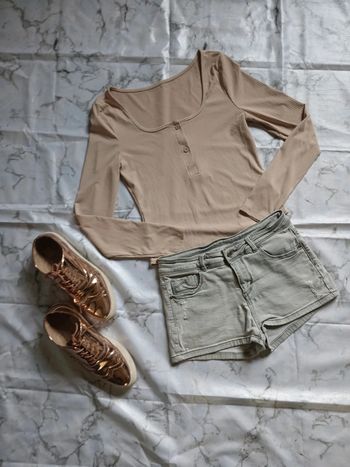 Bodie femme beige Shein taille M