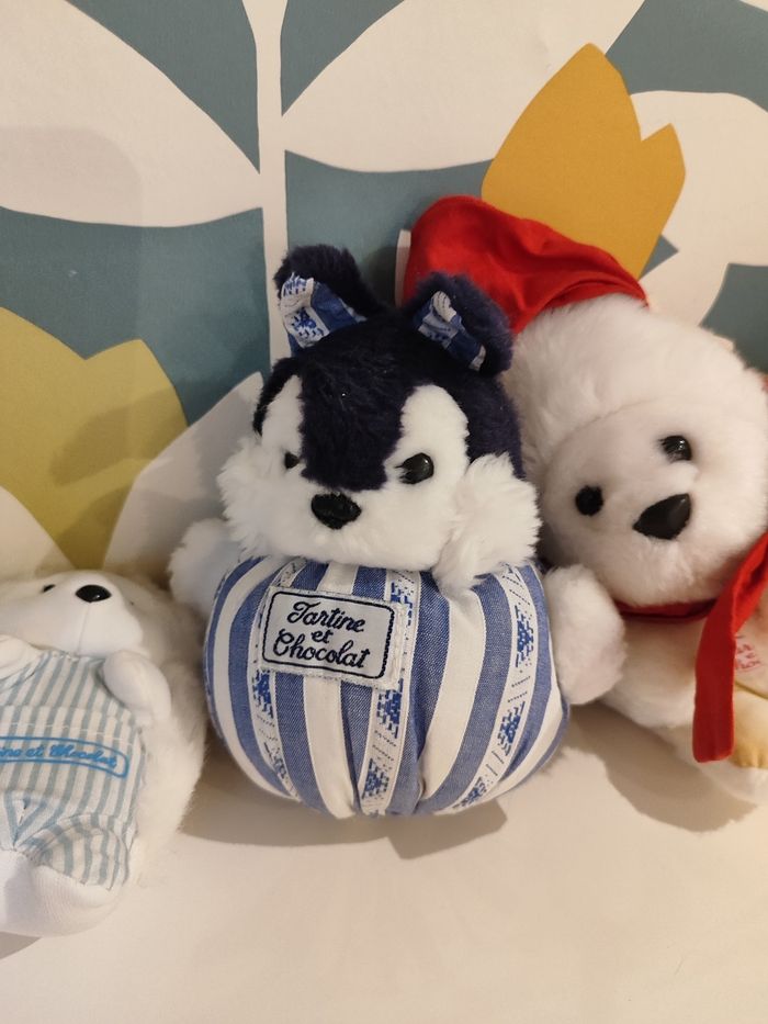 Peluche hérisson tartine et chocolat - photo numéro 6