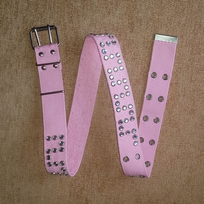 Ceinture rose à strass, réglable - photo numéro 2