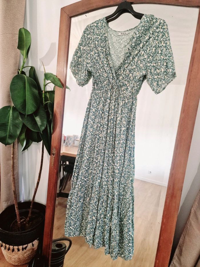 Robe longue verte - photo numéro 3