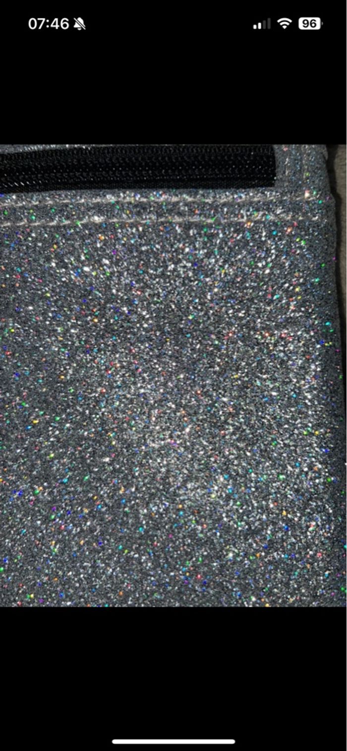 Pochette de Noël glitter buche de Noël - photo numéro 8