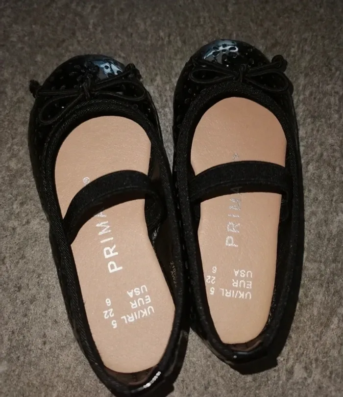 Ballerines bébé fille 22 comme neuves - photo numéro 3
