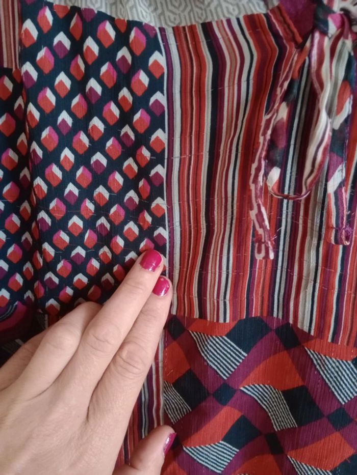 Blouse femme 42 multicolore c83 - photo numéro 16