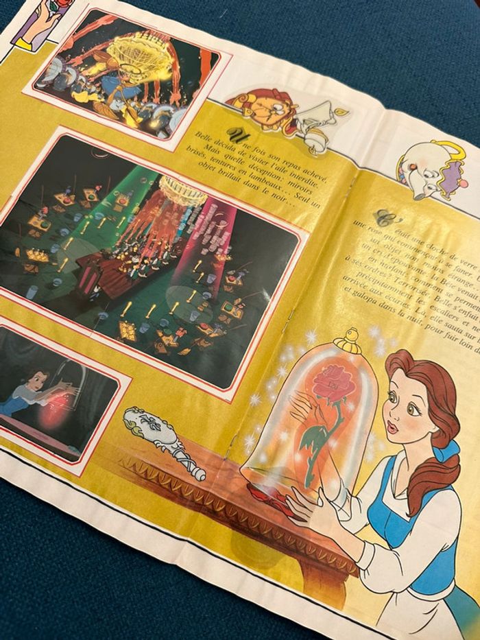 Album Panini complet Disney La Belle et la Bête stickers autocollants collection livre - photo numéro 7