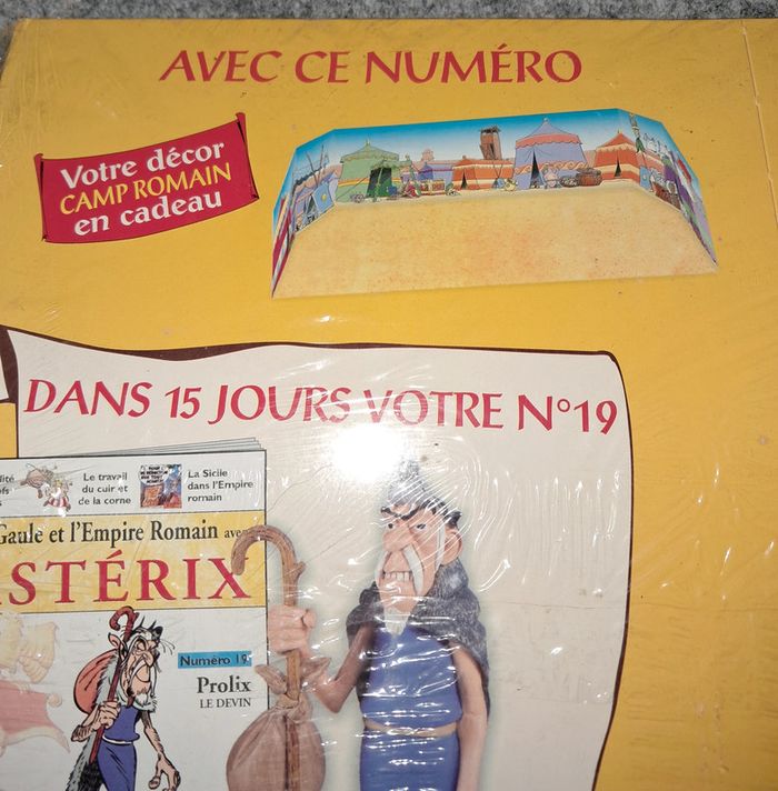 Astérix décor figurine Atlas le camp romain