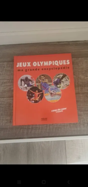 Livre Jeux Olympiques, ma grande encyclopédie