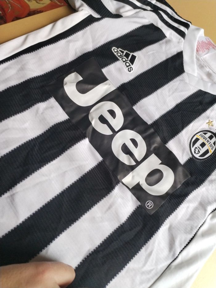 Tee-shirt Adidas juventus jeep pogba 7 ans V - photo numéro 4