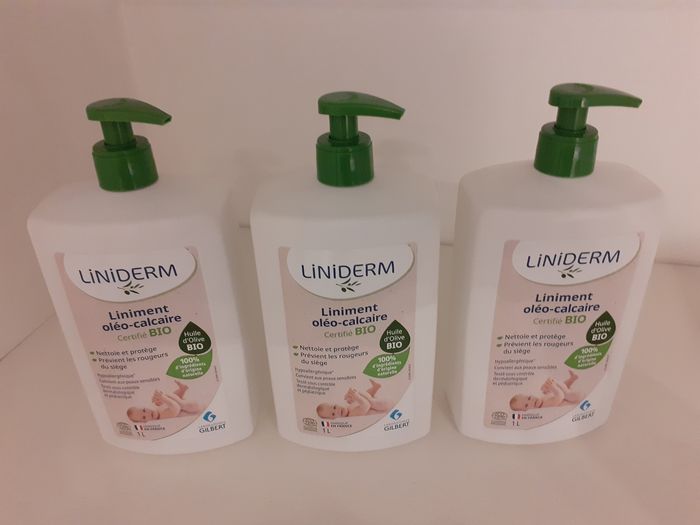 Lot de liniments Liniderm oléo-calcaire bio