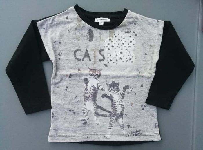 Tee-shirt ML 2-3 ans fille 3 pommes - photo numéro 1