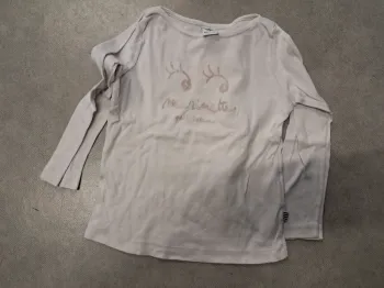 haut tee shirt manches longues fille 4 ans petit bateau