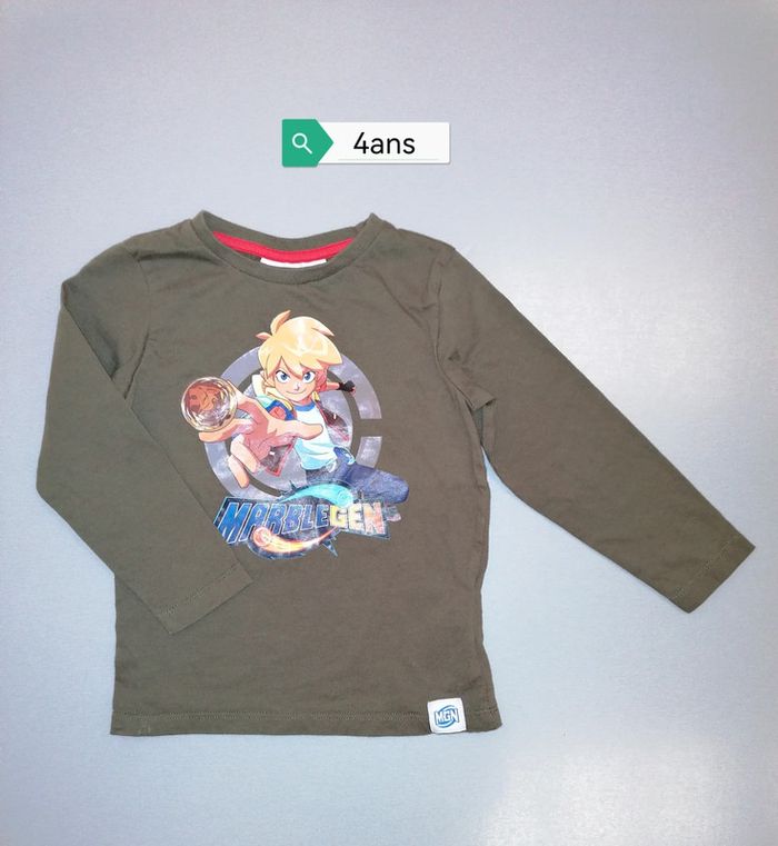 Tee-shirt marblegen 4ans