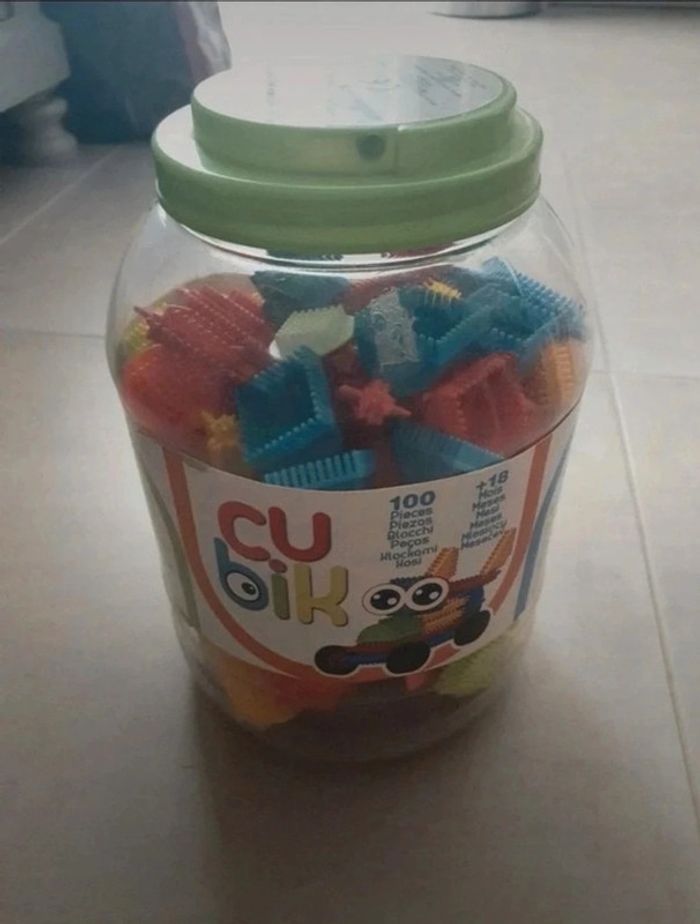 Jeu de construction Cubik 100 pièces